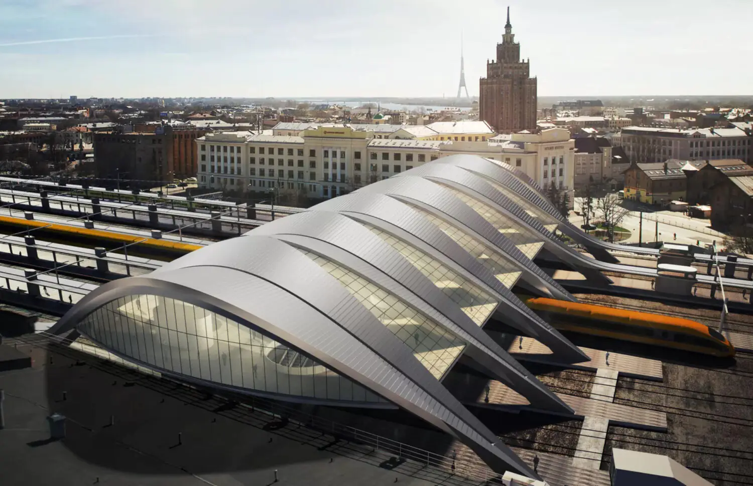 Rail Baltica: Two Riga Hubs