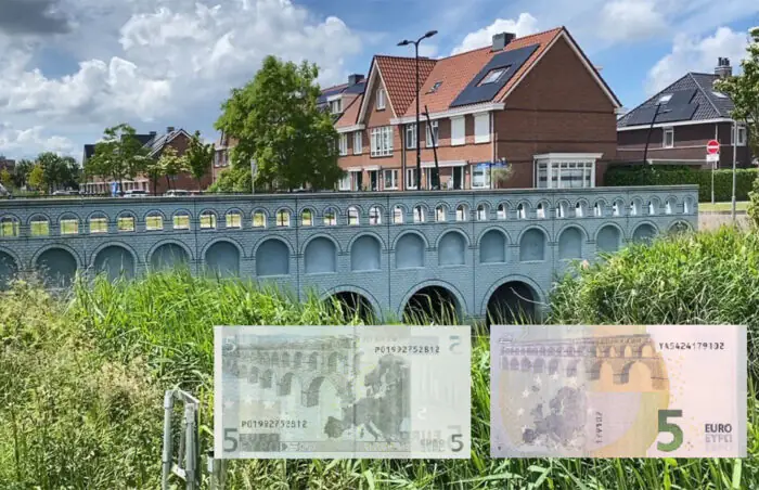 Архитектура с банкнот евро: мосты Европы
