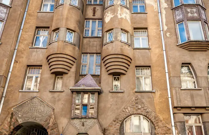 Sculptures and reliefs in the architecture of Riga’s Art Nouveau