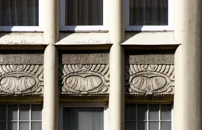 Sculptures and reliefs in the architecture of Riga’s Art Nouveau
