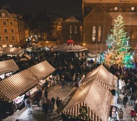 Christmas market in Old Riga