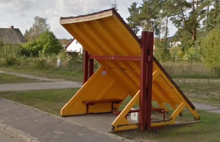 Автобусные остановки Латвии. Архитектурный гид
