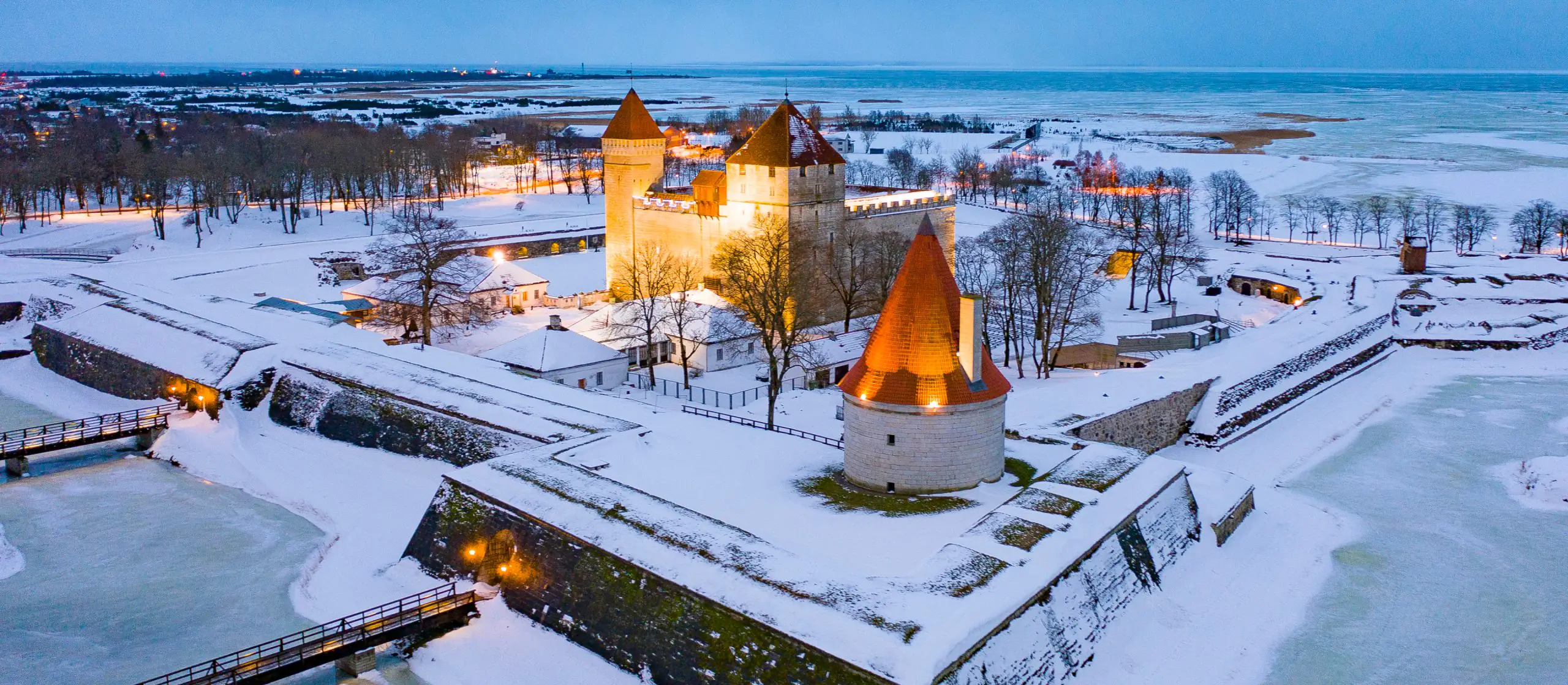 Приморский Курессааре — столица острова Сааремаа