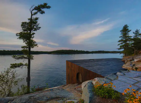 Sauna as an architectural object