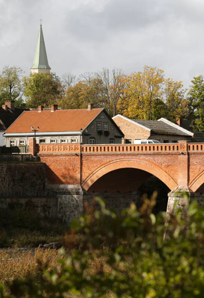 Kuldīga. UNESCO architectural heritage