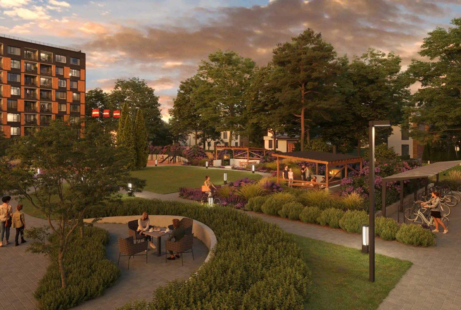 Jūras Skati — A Residential Complex Just Few Steps from the Sea in Jūrmala