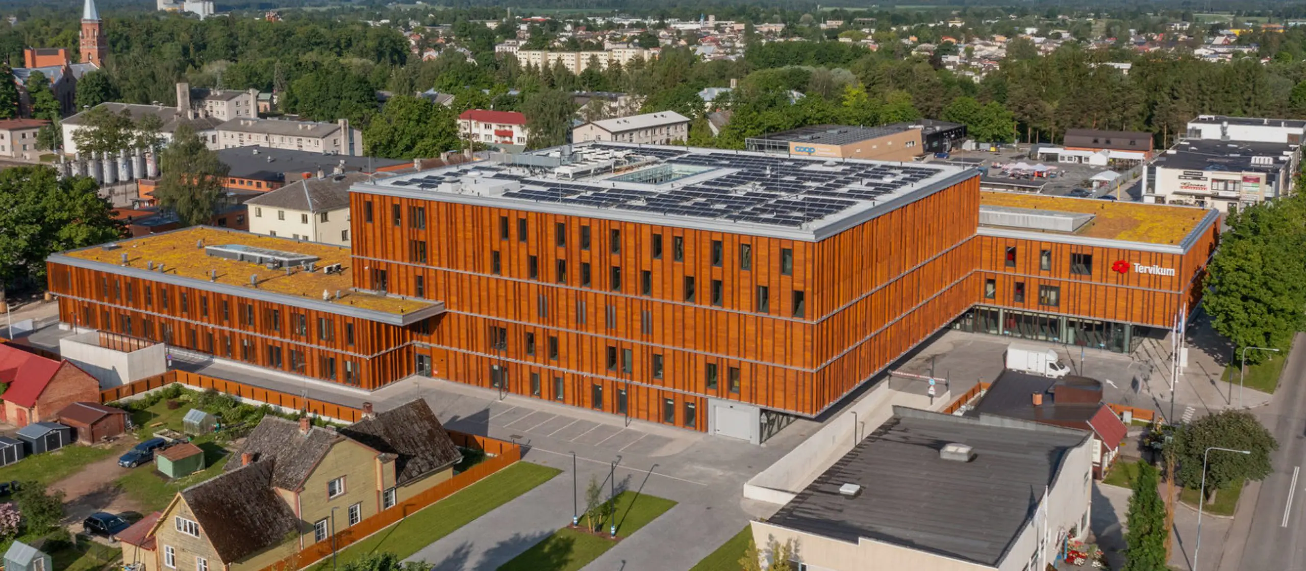 Viljandi Tervikum is the first hospital in Estonia built from scratch after the country regained its independence