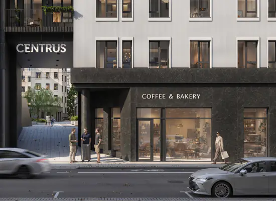 CENTRUS: pieci nami, viena promenāde un jauns pilsētas kvartāls
