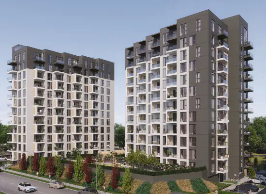 Arena Garden Towers — жизнь над Скансте