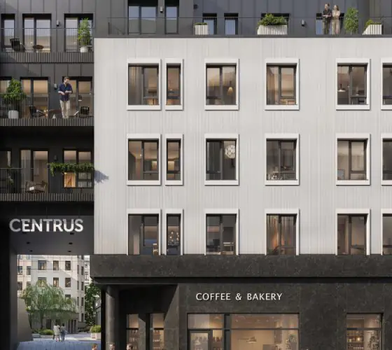 CENTRUS: Five Buildings, One Promenade and a New Urban Quarter