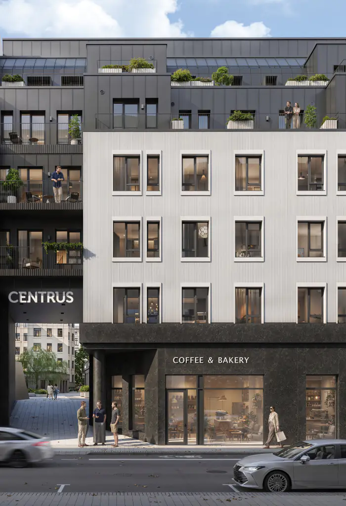 CENTRUS: Five Buildings, One Promenade and a New Urban Quarter