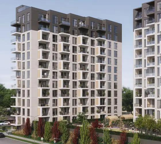 Arena Garden Towers: Living Above Skanste